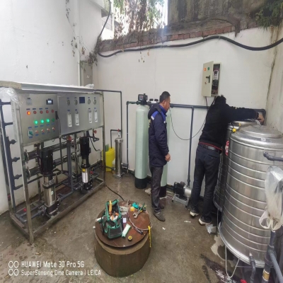 滁州天長楊村鎮雙級反滲透設備